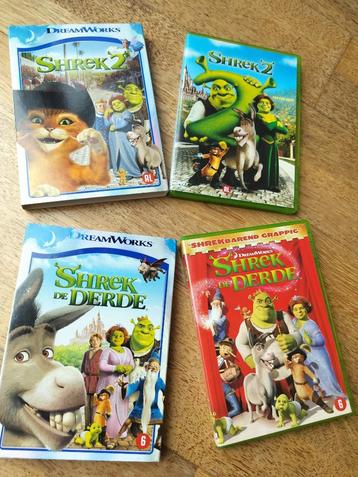 SHREK 2 +  SCHREK DE DERDE. beschikbaar voor biedingen