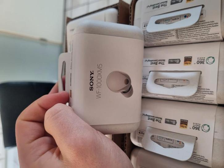 Sony WF-1000XM5, Audio, Tv en Foto, Hoofdtelefoons, Nieuw, Op oor (supra aural), Sony, Bluetooth, Ophalen of Verzenden