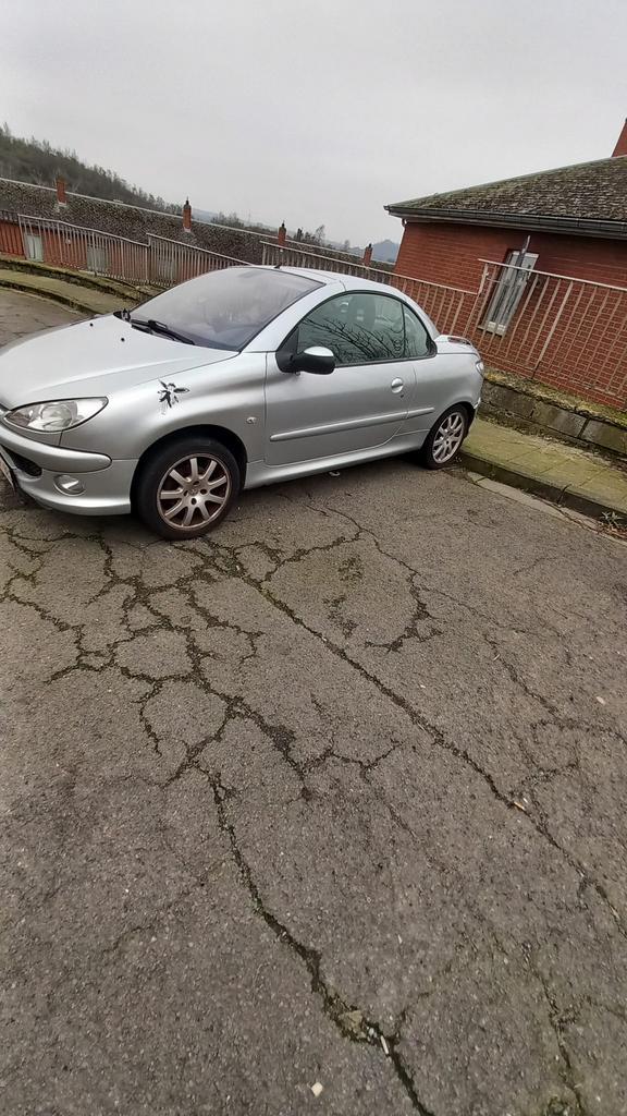 Peugeot 206 cabriolet 1.6 essence, Autos, Peugeot, Particulier, Essence, Euro 3, Cabriolet, Boîte manuelle, Enlèvement