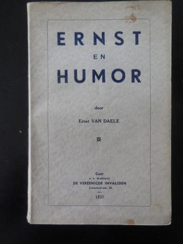 Ernst et l'humour - Ernst Van Daele - 1937, Enlèvement ou Envoi, Utilisé
