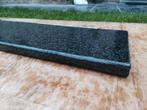 Zwarte vensterbank graniet, Doe-het-zelf en Bouw, Plinten en Afwerking, Ophalen, Hardsteen, Vensterbanken, Zo goed als nieuw