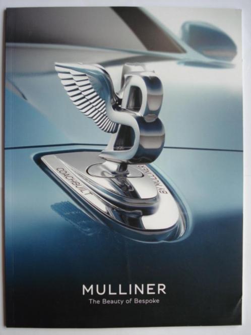 Bentley Mulliner The Beauty of Bespoke 2016 Brochure Catalog, Livres, Autos | Brochures & Magazines, Comme neuf, Volkswagen, Envoi
