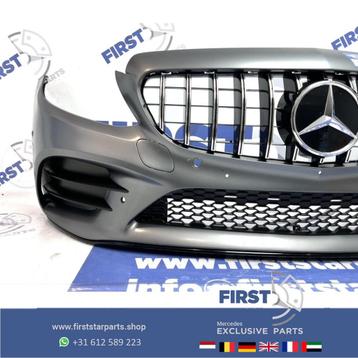 W205 C205 FACELIFT AMG VOORBUMPER COMPLEET 2014-2021 origine beschikbaar voor biedingen