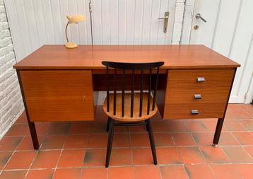 Bureau scandinave teck vintage 