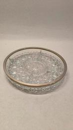 Plat apéro verre et métal., Enlèvement ou Envoi