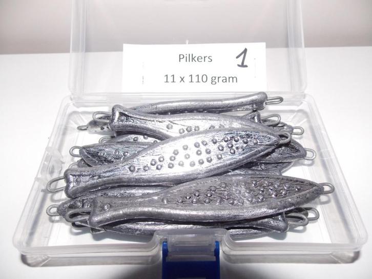 3 Setjes pilkers, Watersport en Boten, Hengelsport | Zeevissen, Nieuw, Complete set, Ophalen of Verzenden