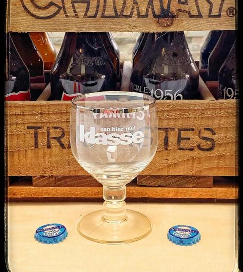 Galopin chimay een bier met klasse, Verzamelen, Glas en Drinkglazen, Nieuw, Bierglas, Ophalen of Verzenden