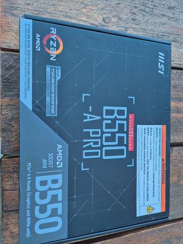 MSI B550-A PRO beschikbaar voor biedingen