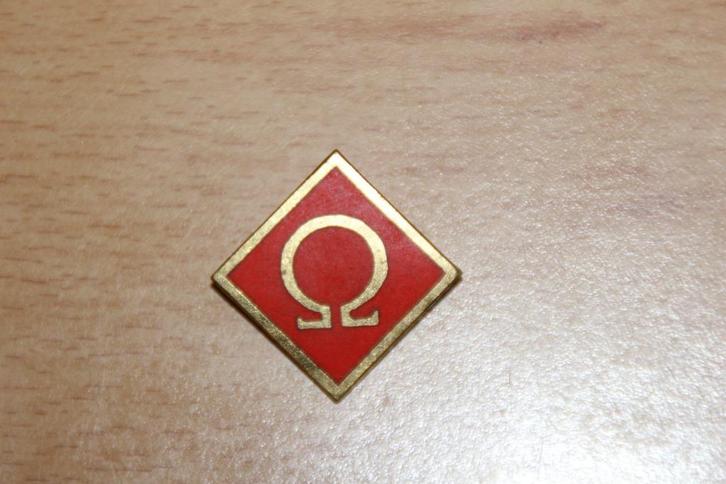 ABL "Sociale en militaire wetenschappen" Brevet KMS, Verzamelen, Militaria | Algemeen, Landmacht, Embleem of Badge, Verzenden