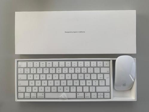 Apple Magic Keyboard + Mouse, Computers en Software, Toetsenborden, Nieuw, Azerty, Draadloos, Toetsenbord en muis-set, Ophalen of Verzenden
