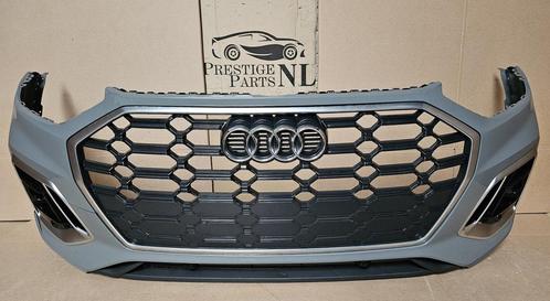Voorbumper Audi Q5 80A Facelift S-Line Origineel Bumper PDC, Auto-onderdelen, Carrosserie, Bumper, Voor, Gebruikt, Herkomst onderdeel bekend