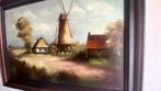 schilderij windmolen, Antiek en Kunst, Ophalen