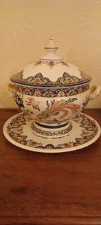 Soupiere avec plat Vieux Rhode boch la louviere, Enlèvement