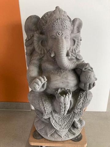 Grand Ganesha en béton (+60 cm)