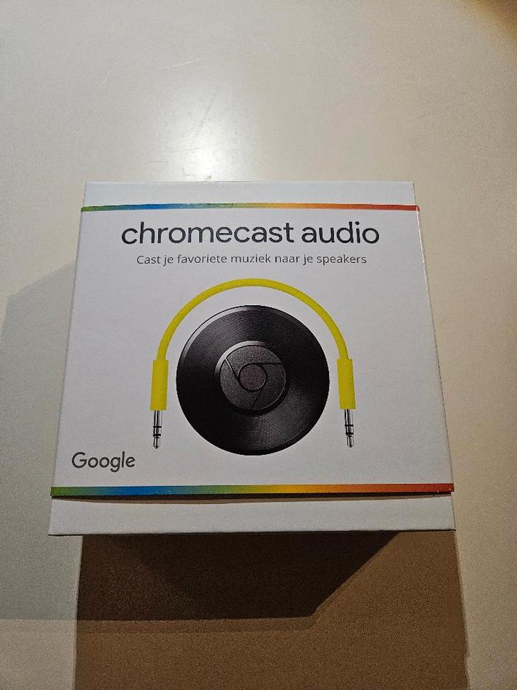 Google Chromecast Audio, Audio, Tv en Foto, Mediaspelers, Zo goed als nieuw, Ophalen of Verzenden