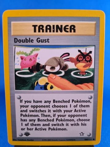 Double Gust 100/111 - Neo Genesis (1st edition) beschikbaar voor biedingen