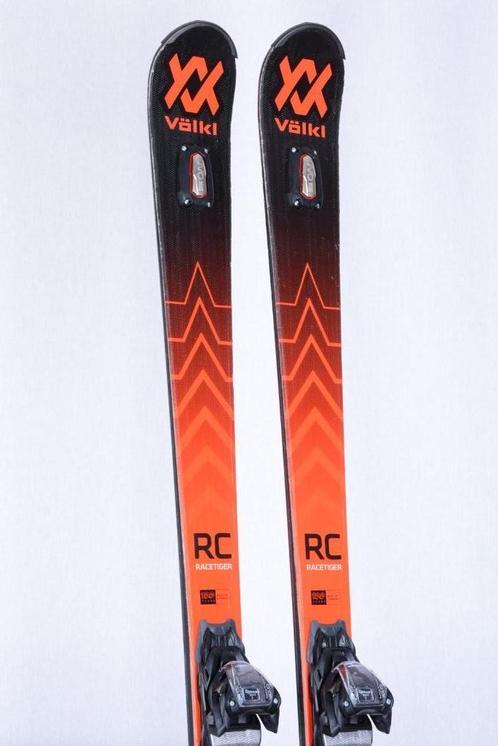 Skis VOLKL RACETIGER RC 2023 UVO 170 ; 175 ; 180 cm, noir/ro, Sports & Fitness, Ski & Ski de fond, Utilisé, Skis, Autres marques