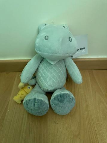 Nattou Romeo de krokodil knuffel  beschikbaar voor biedingen