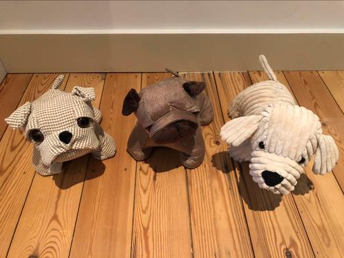 3 chiens en peluche décoratifs cale porte 30 x 20 cm, Maison & Meubles, Accessoires pour la Maison | Cale porte, Neuf, Intérieur