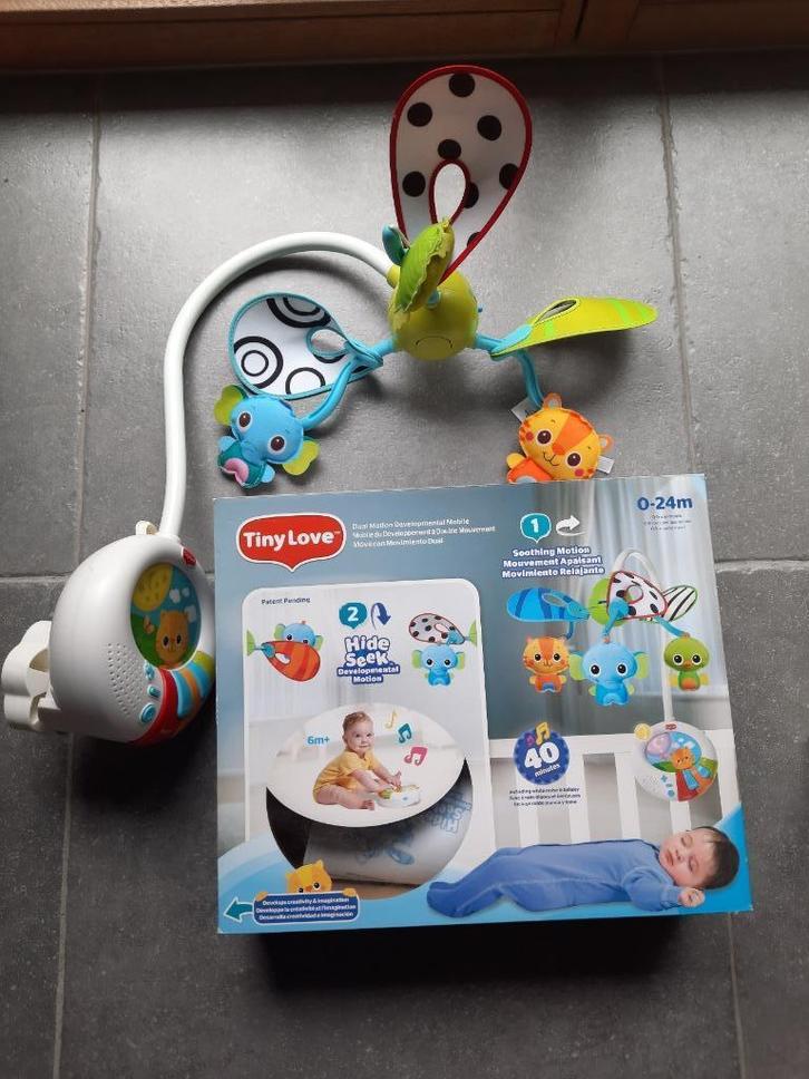Tiny Love muziekmobiel, Kinderen en Baby's, Speelgoed | Babyspeelgoed, Zo goed als nieuw, Mobiel, Met licht, Met geluid, Ophalen of Verzenden
