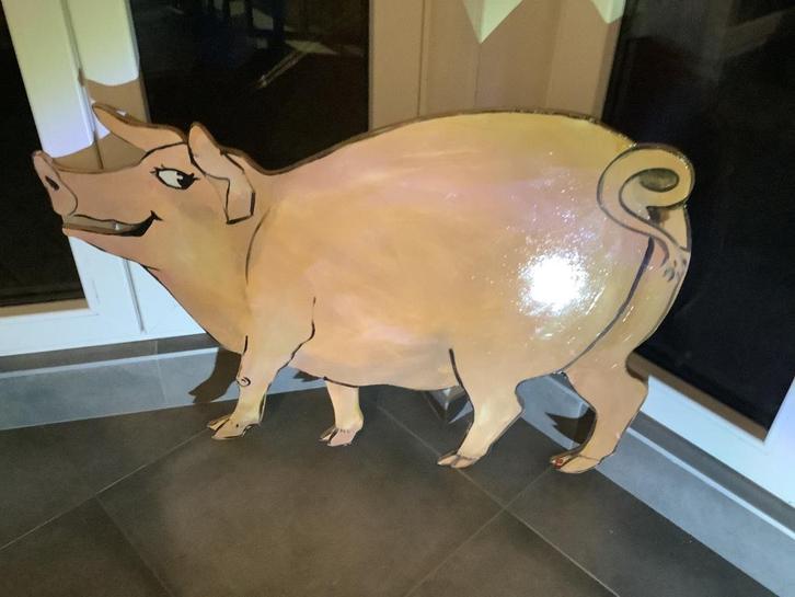 Kermisbord jaren 60 !! ( Frankrijk), Antiek en Kunst, Antiek | Overige Antiek, Ophalen