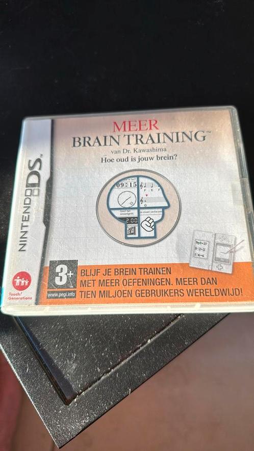 Dr. Kawashima's - Meer brain training, NDS, Games en Spelcomputers, Games | Nintendo DS, Zo goed als nieuw, Puzzel en Educatief