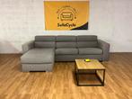Modulaire grijze hoekzetel – grote opbergbox - SofaCycle, Huis en Inrichting, Ophalen of Verzenden, Zo goed als nieuw, Stof