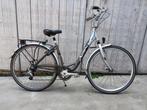 dames fiets vering vooraan en zadelpen vering 7versnellingen, Fietsen en Brommers, Ophalen, Zo goed als nieuw