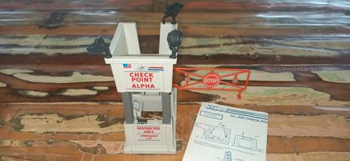 Vintage 1985 Hasbro G.I. Joe Check Point Alpha., Verzamelen, Speelgoed, Zo goed als nieuw, Ophalen of Verzenden