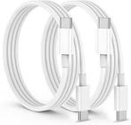 2 stuks | USB C-kabel | 2 m | GRATIS LEVERING