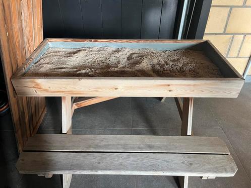 zandbak picknicktafel, Kinderen en Baby's, Speelgoed | Buiten | Zandbakken, Gebruikt, Ophalen