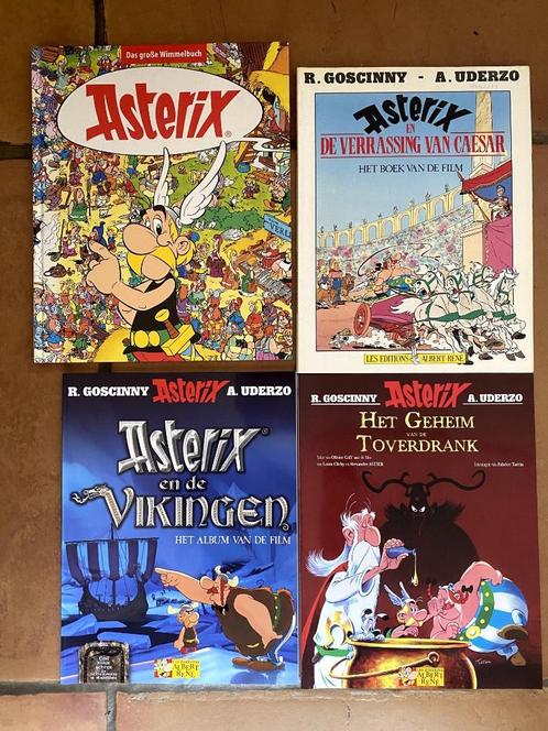 Asterix boeken van de films, Verzamelen, Stripfiguren, Gebruikt, Boek of Spel, Asterix en Obelix, Ophalen of Verzenden