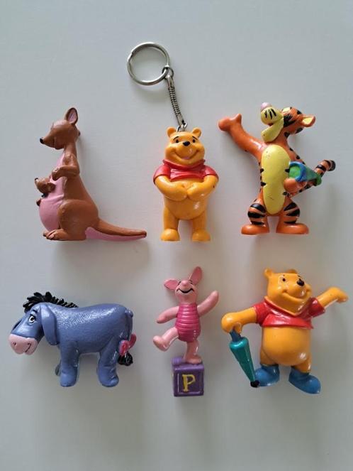 Leuk lot 6x Bully / Bullyland - Disney - Winnie the Pooh, Verzamelen, Disney, Zo goed als nieuw, Beeldje of Figuurtje, Winnie de Poeh of vrienden