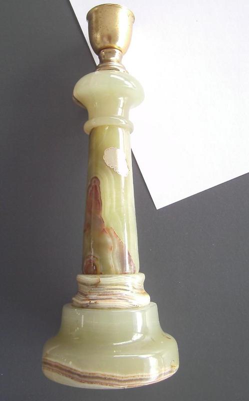 Vintage Socle de Lampe Italienne 25 X 9 cm, Antiquités & Art, Antiquités | Éclairage, Enlèvement ou Envoi