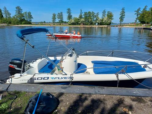 Console boot benetau flyer plus suzuki df90 motor., Watersport en Boten, Vis- en Consoleboten, Zo goed als nieuw, Ophalen