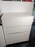 Commode Ikea malm 4 tiroirs, Maison & Meubles, Armoires | Commodes, Comme neuf, Enlèvement