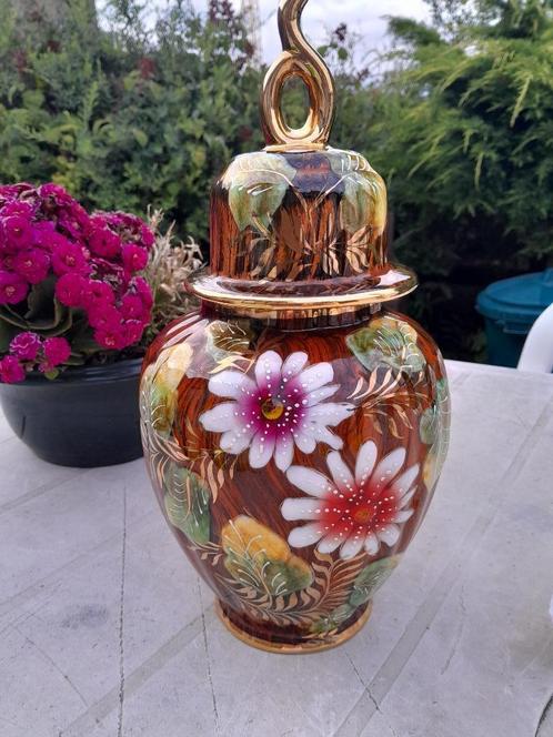 H.Bequet Quaregnon Vase Potiche in nieuwstaat, Antiek en Kunst, Curiosa en Brocante, Ophalen of Verzenden