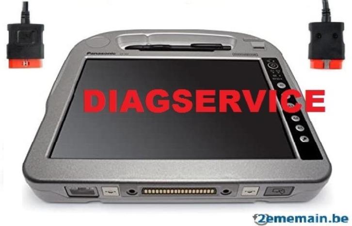 TABLETTE PC ANTICHOC DIAGNOSTIC AUTO PANSONIC AUTOCOM/DELPHI, Auto diversen, Autogereedschap, Zo goed als nieuw, Ophalen