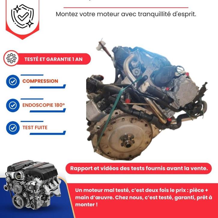 Moteur audi a4 a5 a6 q5 2.0 tdi 143cv cag, Autos : Pièces & Accessoires, Moteurs & Accessoires, Audi, Neuf, Enlèvement ou Envoi