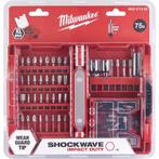 Milwaukee Schroefbit set SHOCKWAVE 75-delig, Bricolage & Construction, Enlèvement ou Envoi