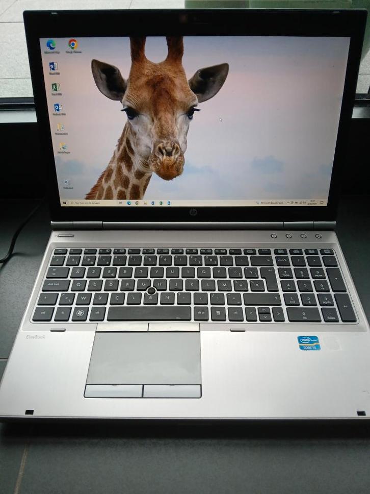 HP EliteBook 8560P, Computers en Software, Windows Laptops, Zo goed als nieuw, 15 inch, SSD, 8 GB, Azerty, Ophalen of Verzenden