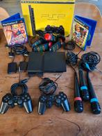 PlayStation 2 + hardware + 12 games., Games en Spelcomputers, Spelcomputers | Sony PlayStation 2, Ophalen, Gebruikt