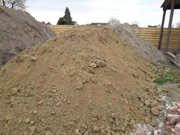 Gele zand, vulgrond gratis, Enlèvement ou Envoi, Sable pour remblai