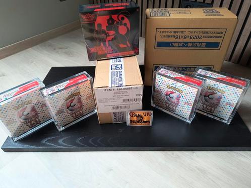 Pokémon LOT verkoop - 151 JAPANS BB, Stellar Crown BB Case, Hobby en Vrije tijd, Verzamelkaartspellen | Pokémon, Zo goed als nieuw