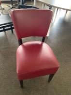 Chaise rembourrée rouge, Ophalen, Zo goed als nieuw, Vijf, Zes of meer stoelen, Rood