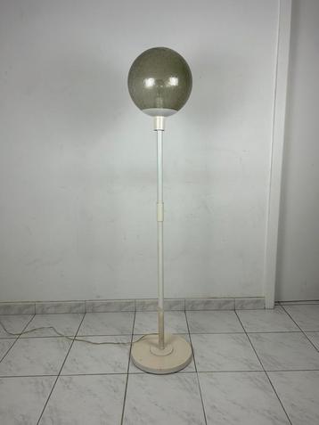 Vintage vloerlamp bubbel glas beschikbaar voor biedingen