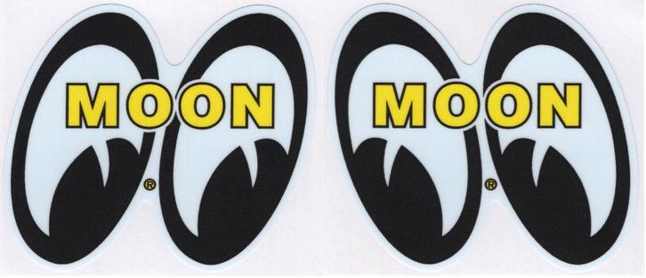 Mooneyes sticker set #2, Motos, Accessoires | Autocollants, Enlèvement ou Envoi