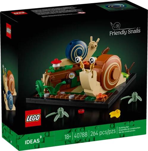 LEGO 40788 Vriendelijke Slakken, Kinderen en Baby's, Speelgoed | Duplo en Lego, Nieuw, Lego, Complete set, Ophalen