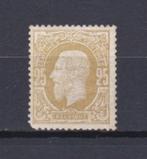 N 32 MH Koning Leopold II van 1869., Postzegels en Munten, Verzenden, Orginele gom, Niet gestempeld, Staatshoofden