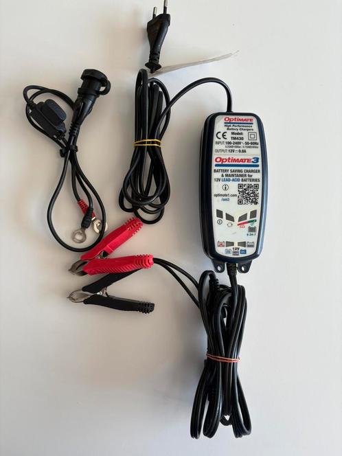 Druppellader OPTIMATE 3 Motor acculader 12v, Motoren, Accessoires | Onderhoudsmiddelen, Ophalen